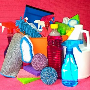 Supplies for cleaning service